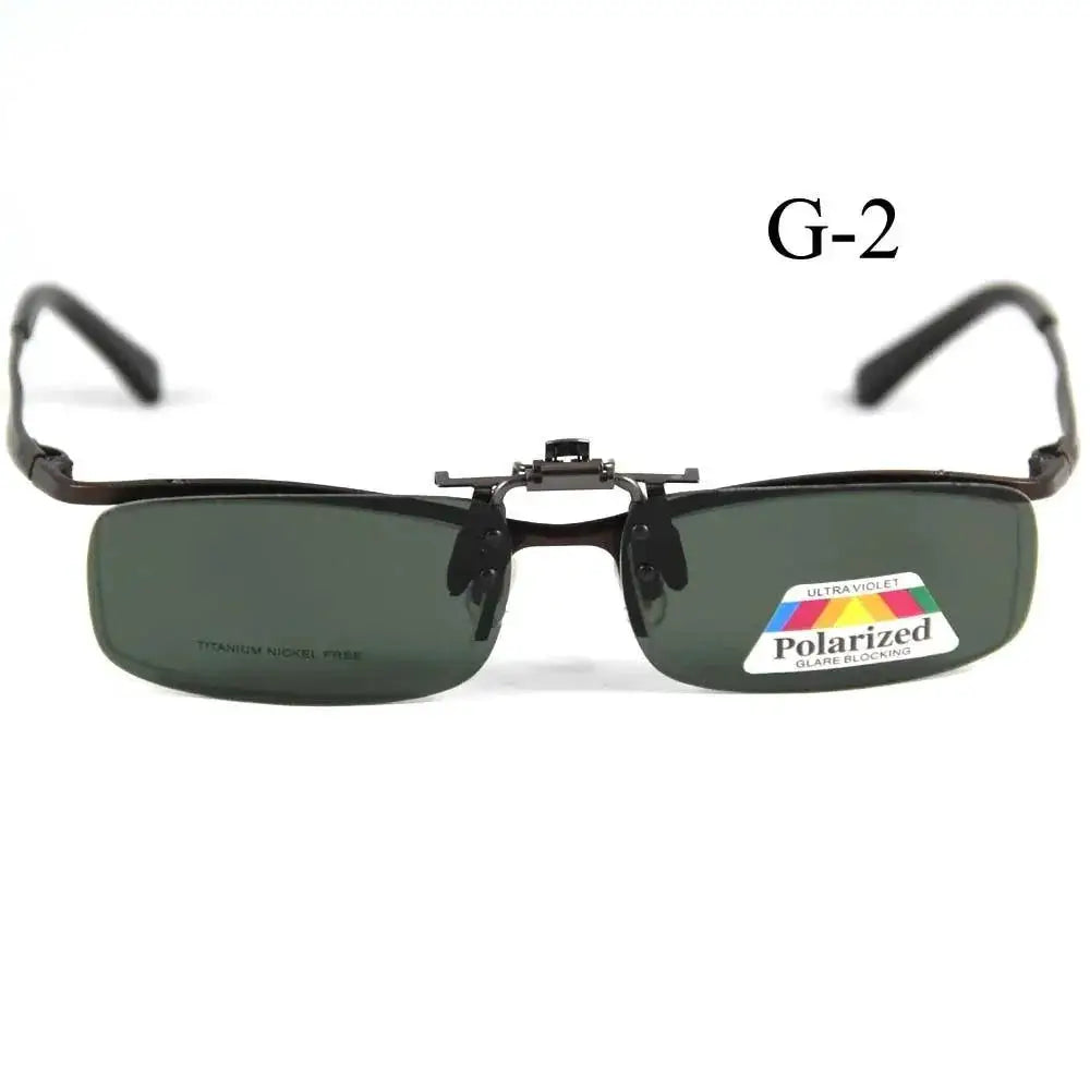 Polarized Clip On Sunglasses For Prescription Glasses