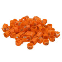 Pigeon Training Leg Bands: Colorful Plastic Bird Tags