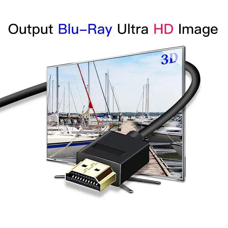 Shuliancable HDMI Cable Premium 4K 3D HD TV Cord 2M