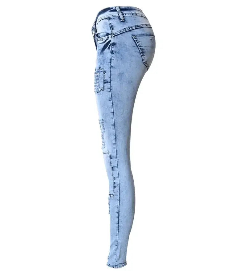 Patchwork Tights for Women Breathable — product view 12