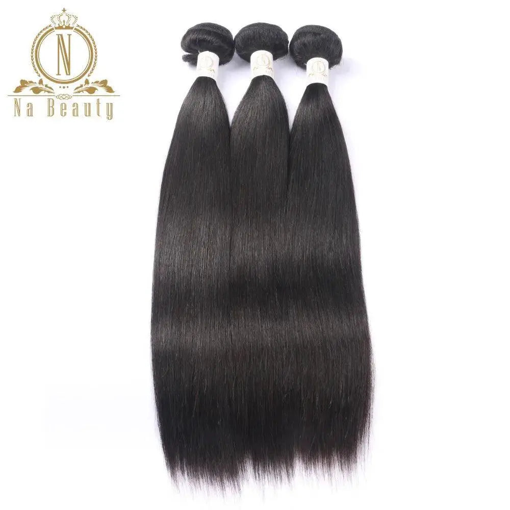 Brazilian Straight Hair Bundle Double Weft 22 Inch