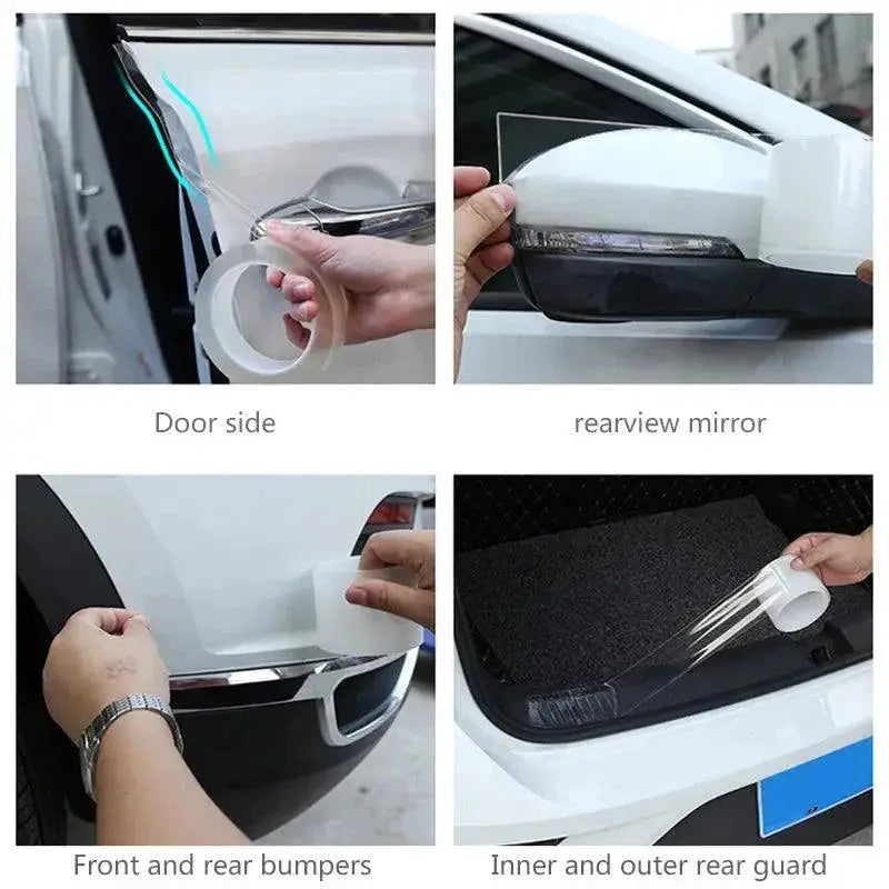 Door Edge Protector Sticker Transparent Anti Scratch Film