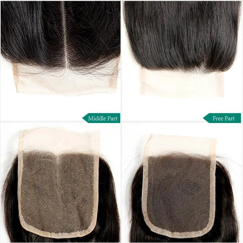 Brazilian Loose Wave Closure Luxe Remy Lace Effortless Style