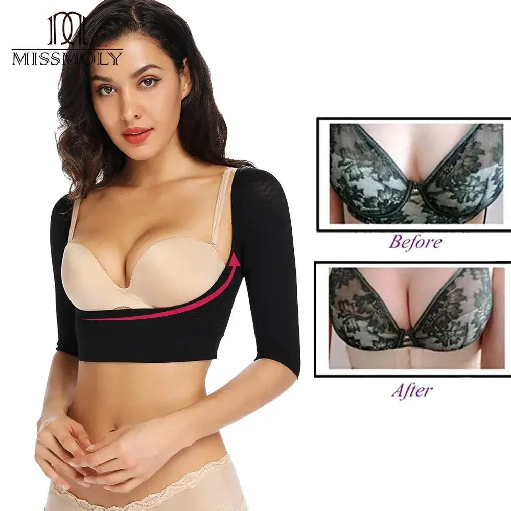 Womens Arm Shaper Tops For Slimming And Posture Support