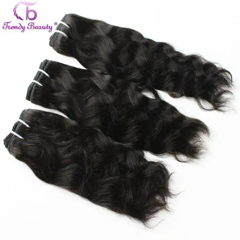 Luxe Peruvian Natural Wave Hair Extensions Premium Quality