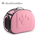 Pure Color Portable Pet Carrier Stylish Travel Bag for Pets