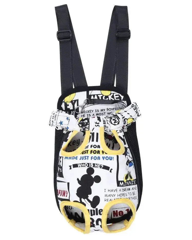 PawVoyage Pet Chest Backpack Mesh Carrier Outdoor Sling