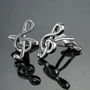 Cuff Links Brass Musical Instruments
