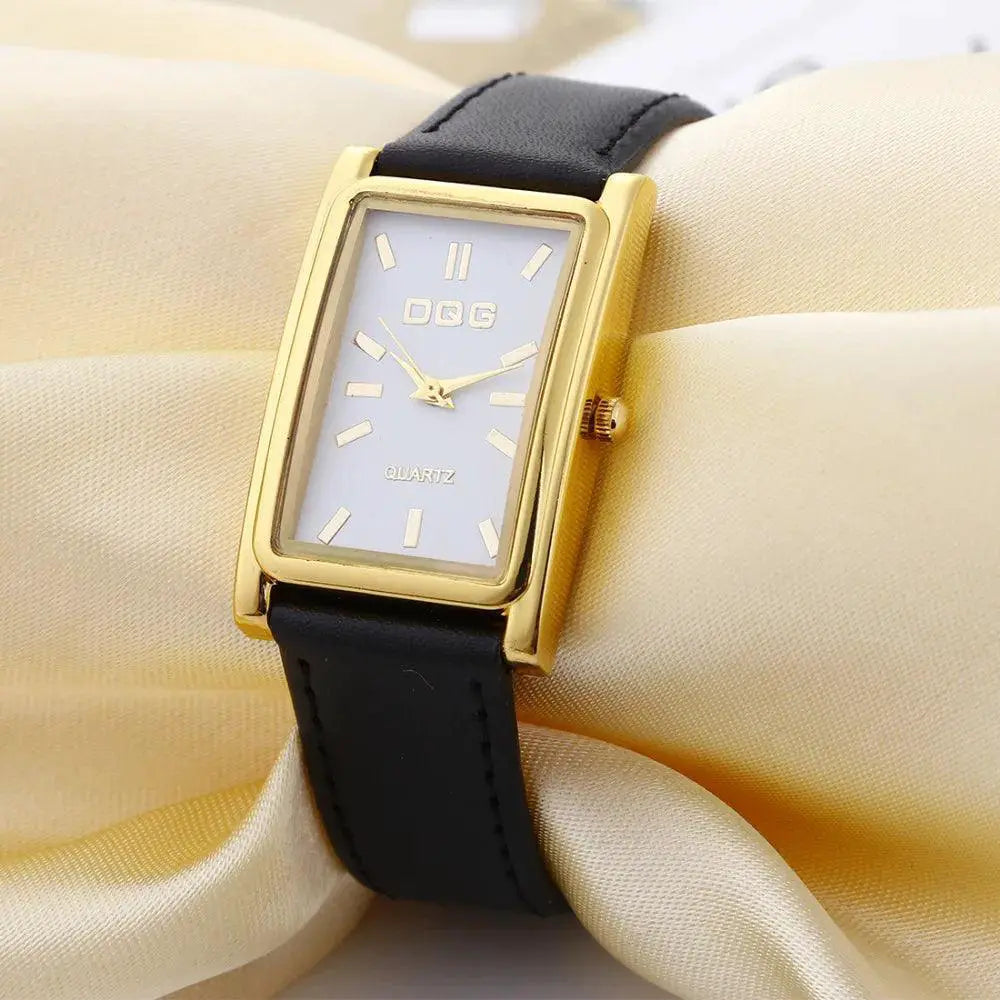 Sophisticated Gold Womens Quartz Watch Elegant Business