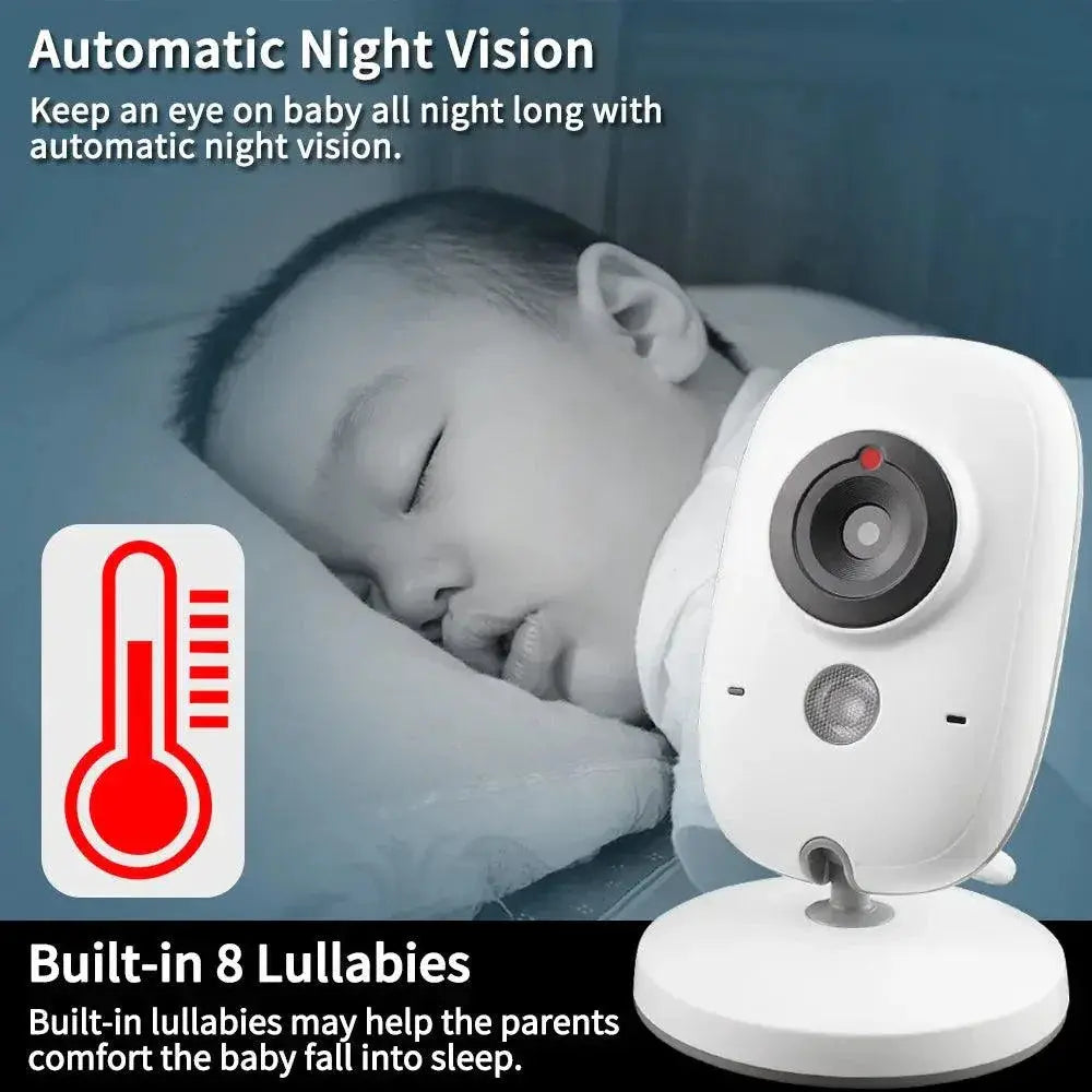 Wireless Baby Monitor With Night Vision For Peace Of Mind