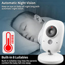 Baby Monitor: Night Vision Camera and Temperature Device