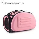 Pure Color Portable Pet Carrier Stylish Travel Bag for Pets