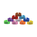 Birds Feet Rings 10 Colors Variety Pack Bird Training Essential
