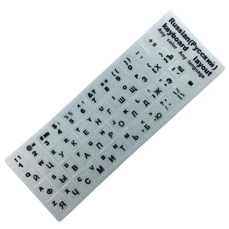Russian Keyboard Stickers Multilingual Typing Upgrade