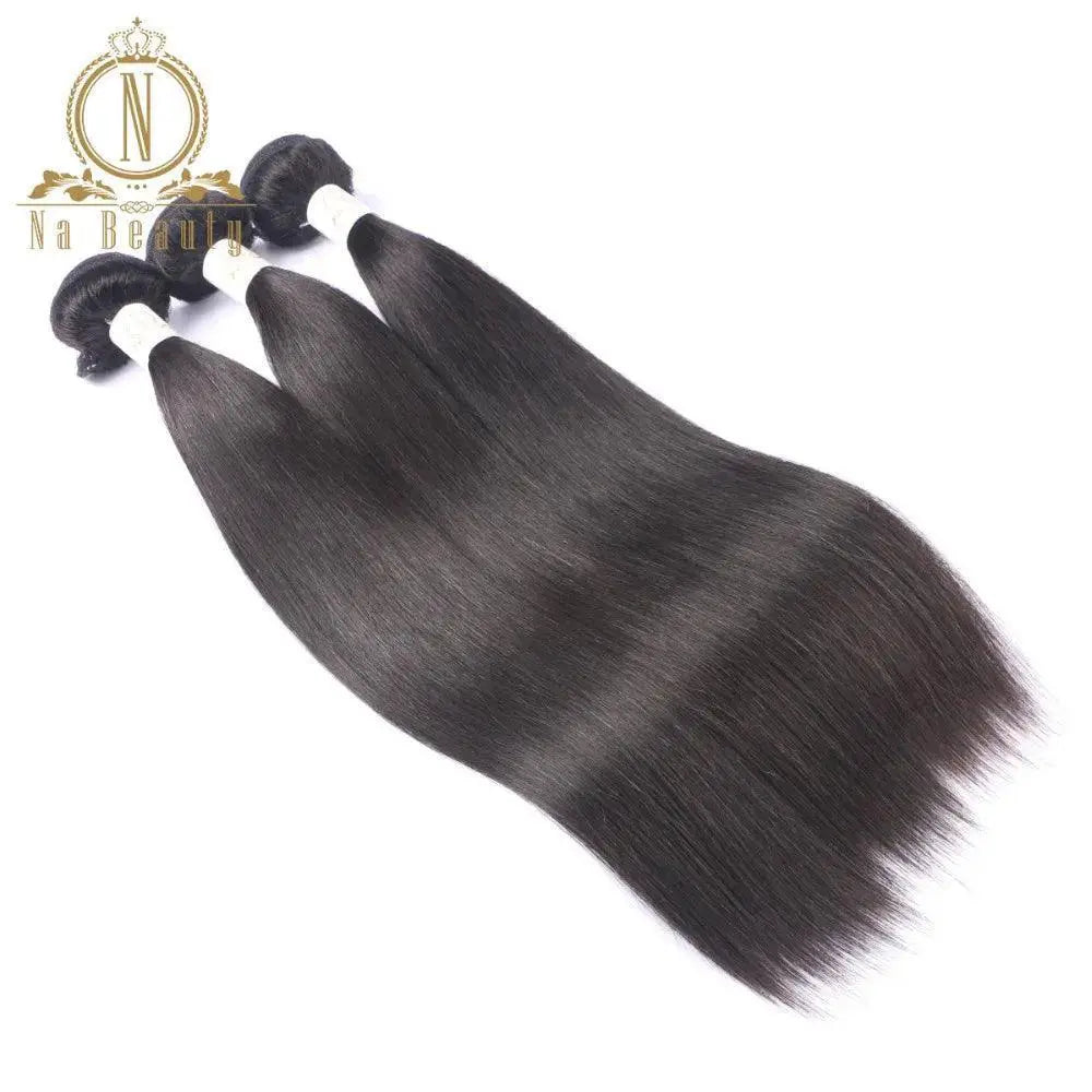 Brazilian Straight Hair Bundle Double Weft 22 Inch