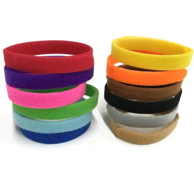 12 Piece Puppy Nylon Pet Collars Set Adjustable Multicolor