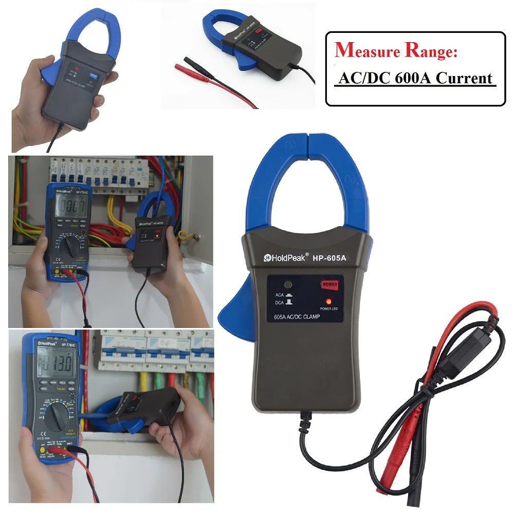 HoldPeak Clamp Adapter AC/DC Current Power LED Jaw Caliber — product view 5