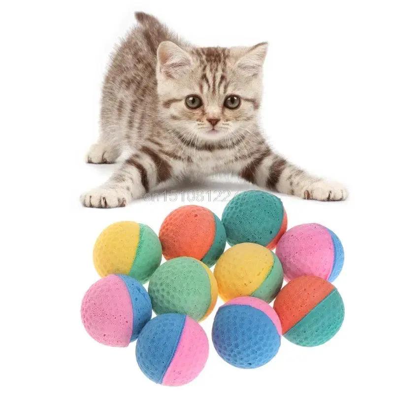 Durable Pet Toy Latex Balls Vibrant Chew for Dogs and Cats