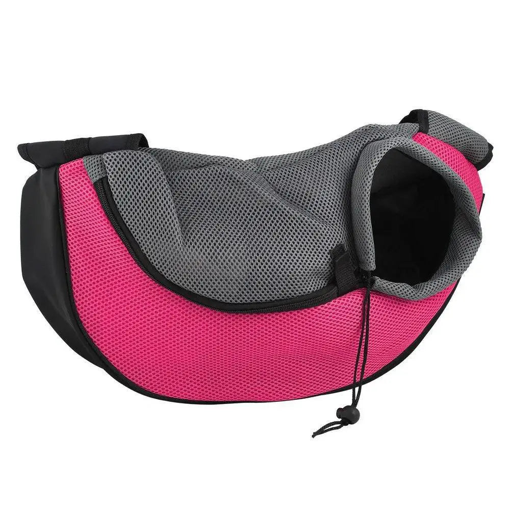 PawVoyage Breathable Pet Carrier Sling Mesh Tote Bag