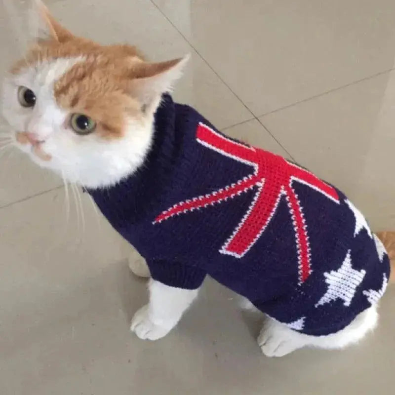 Cute Cartoon Cat Sweater Costume for Winter Style and Warmth