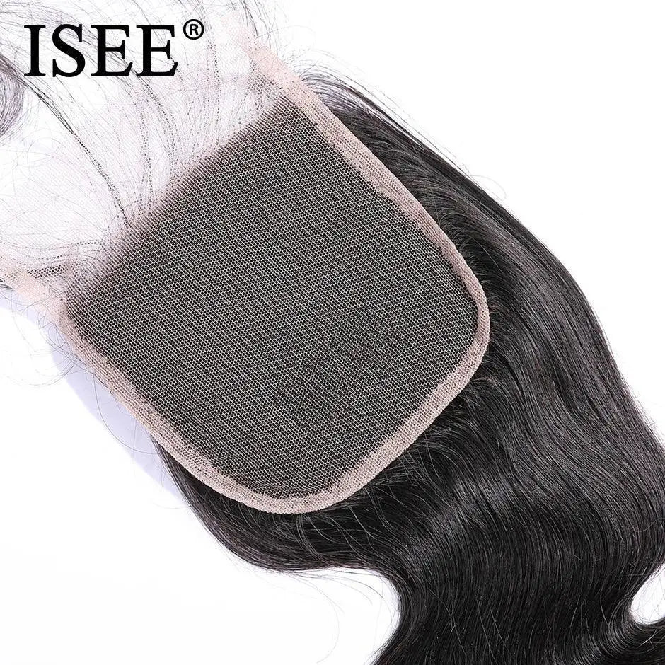Luxurious Malaysian Body Wave Lace Closure Premium Remy Hair