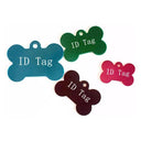 Wholesale 100Pcs Aluminium Bone Dog Tag Custom ID Tags