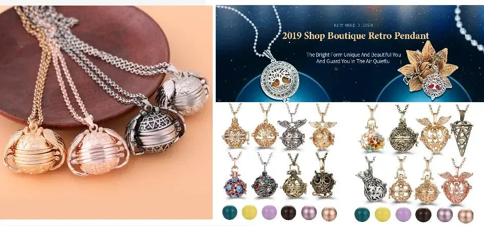 Mexican Inspired Essential Oil Diffuser Necklace For Moms