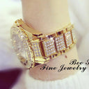 Diamond Elegance Luxury Women's Watch Timeless Functional