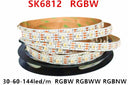 SK6812 RGBW 4 In 1 LED Strip For Mood Lighting 1m 4m 5m 30 60 144 LEDs