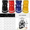 Warm Waterproof Dog Boots for Small Dogs