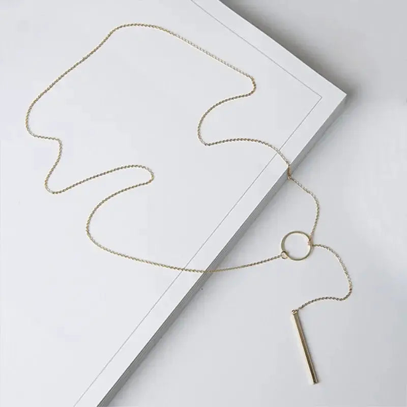 NK547 Punk Women Necklace Minimalist Dainty Clavicle Jewelry