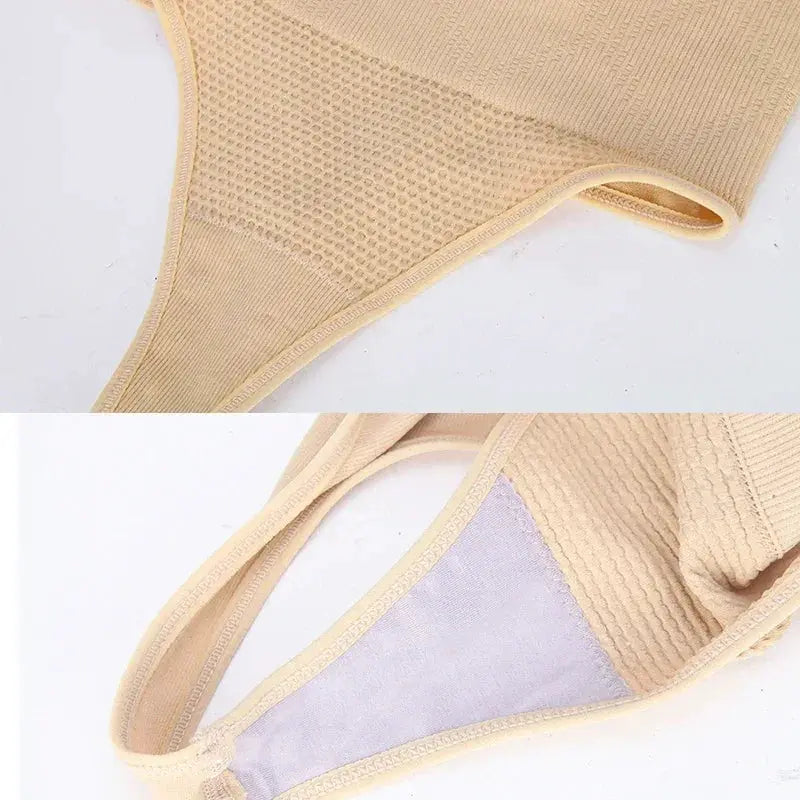High Waist Thong Shaper Bodysuit for Tummy Control