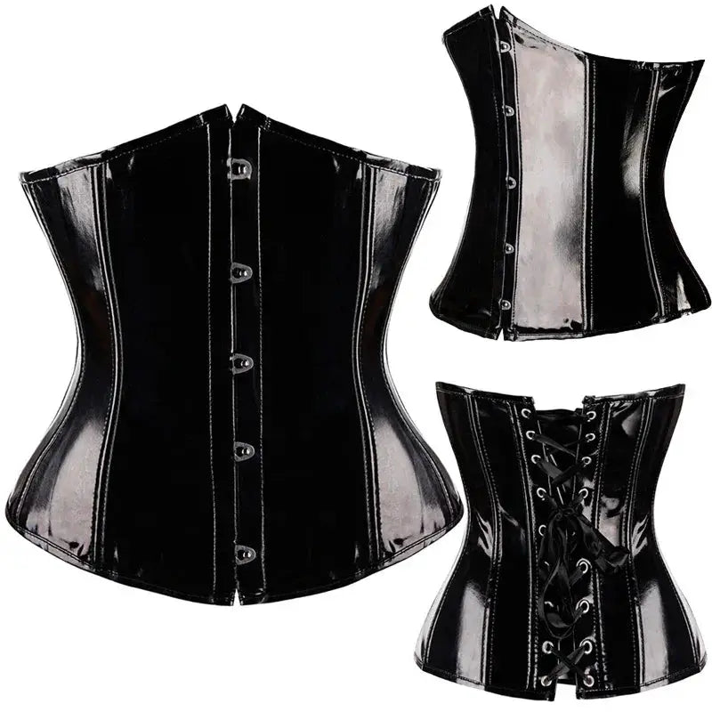 Underbust Corset For Waist Training Steampunk Fashion