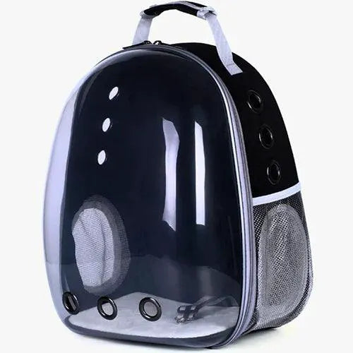 Breathable Bubble Space Carrier for Pets — Expended Pink