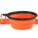 Portable Silicone Dog Bowl: Convenient Travel Feeding Aid