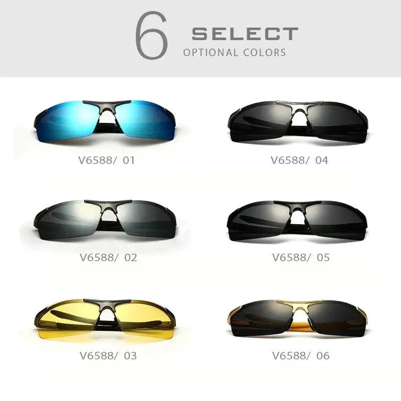 Men's Polarized UV400 Sunglasses VEITHDIA Outdoor Eyewear