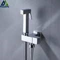 Rozin Chrome Bathroom Bidet Faucet High Pressure Mixer Crane