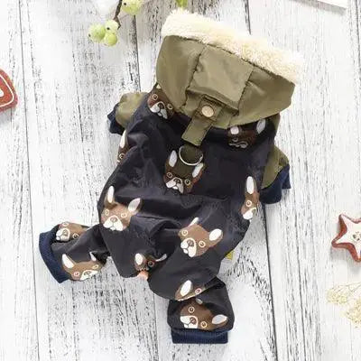 French Bulldog Winter Down Jacket For Small Animals