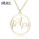 Chihuahua Pet Pendant Necklace Adorable Animal Love Jewelry