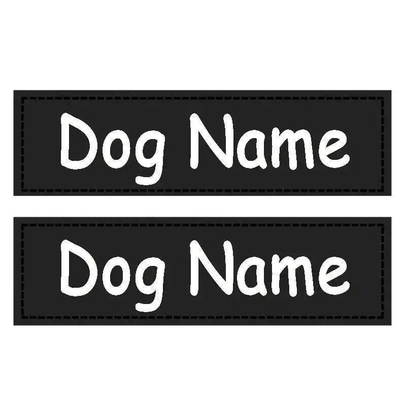 Custom Reflective Dog ID Tag Luminous Safety Labels