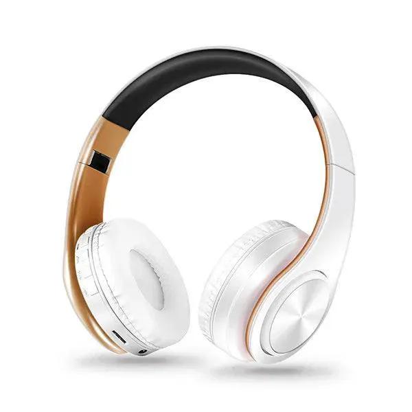 Premium Bluetooth Headphones SD Card Slot Long Battery Life