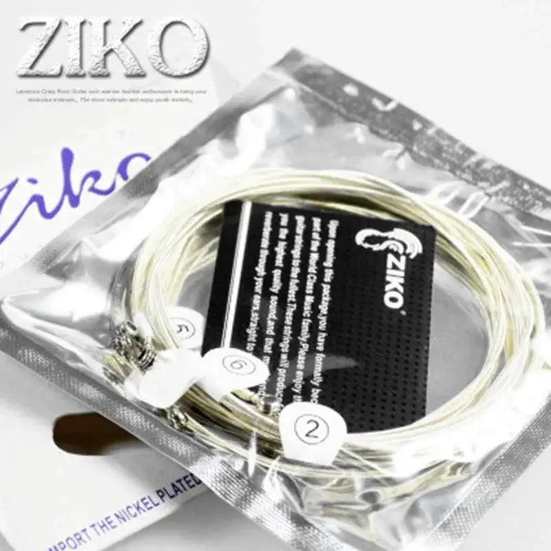 Ziko Acoustic Guitar Strings Set 010 011 012 Silver Plating