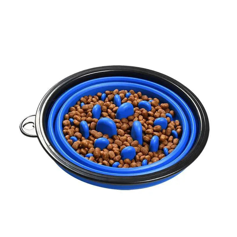 Travel Foldable Dog Bowl Portable On The Go For Pet Owners