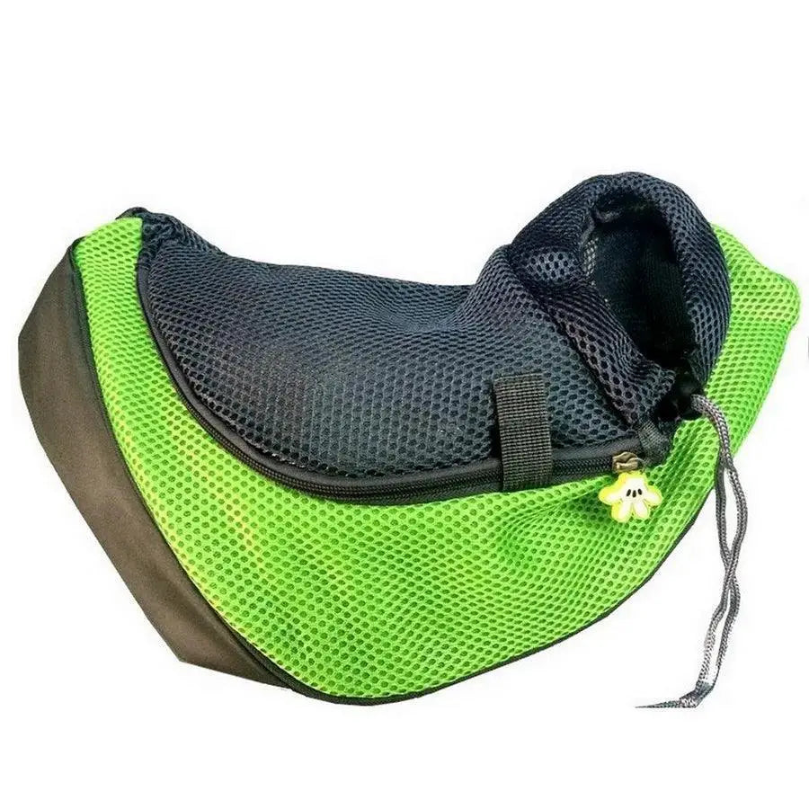 PawVoyage Breathable Pet Carrier Sling Mesh Tote Bag