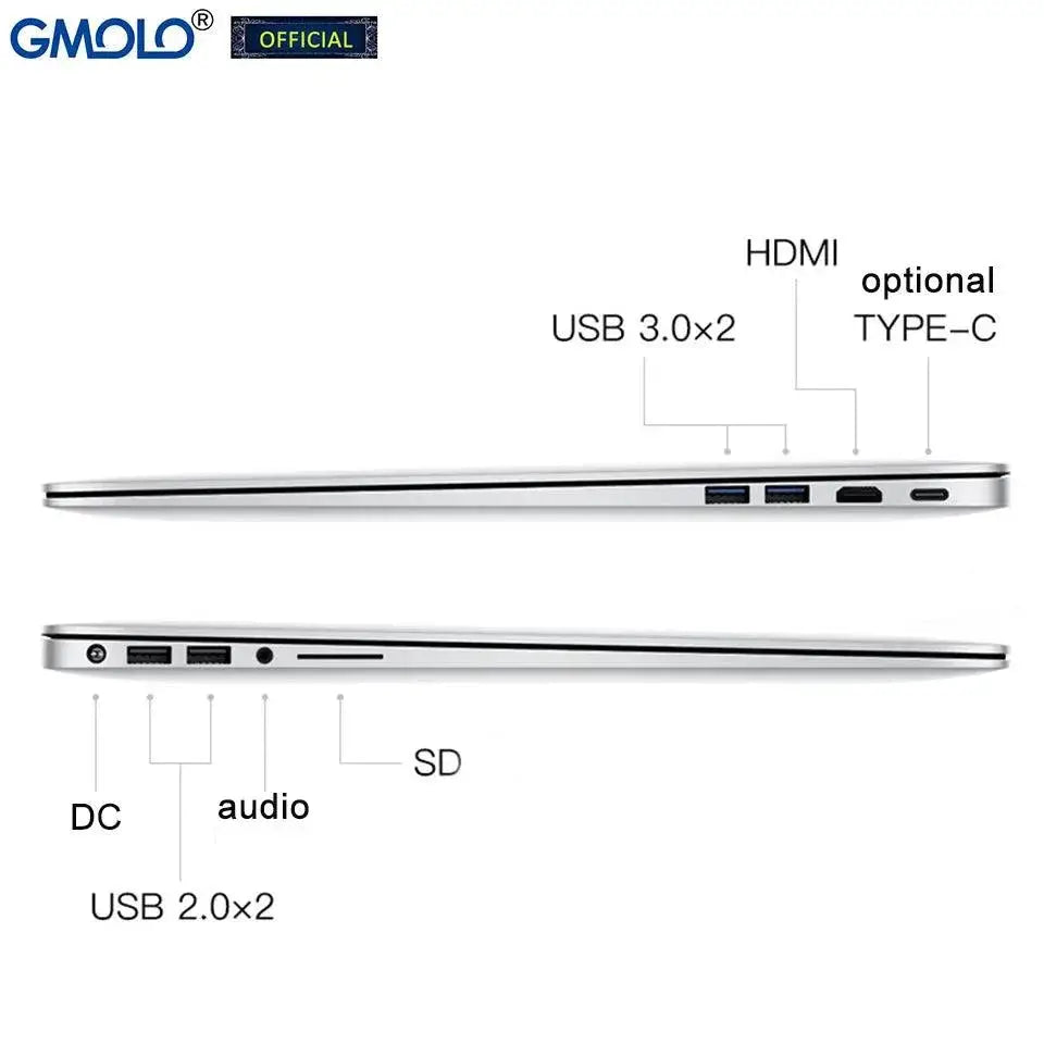 GMOLO Core I7 Metal Gaming Laptop Max Performance Style