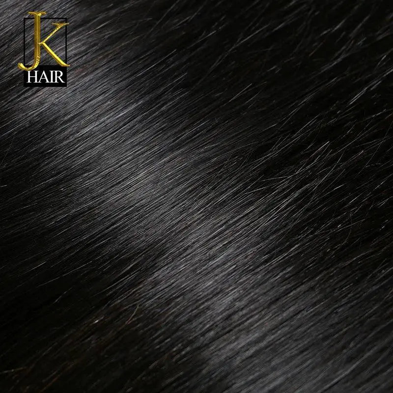 Brazilian Straight Clip In Hair Extensions Full Head Kit