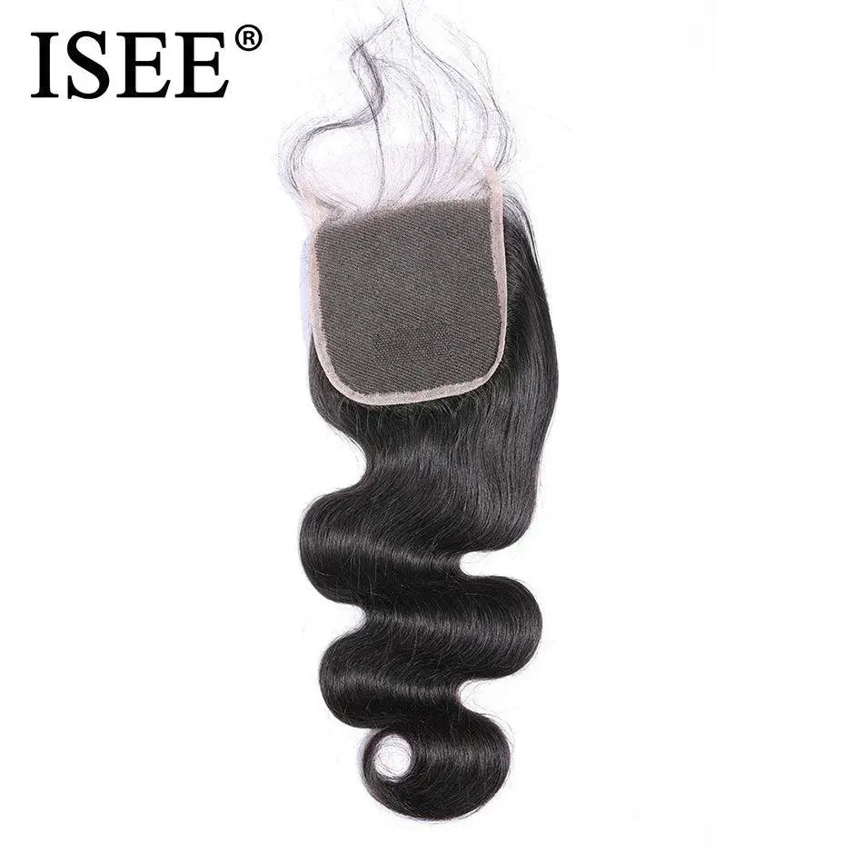 Peruvian Body Wave Human Hair Closure Premium Lace