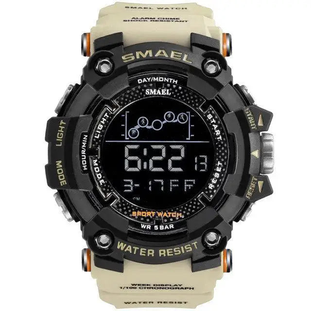 SMAEL Rugged Army LED Watch for Men — product view 12