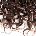 Luxurious Brazilian Curly Hair Bundle Color 4 Extensions