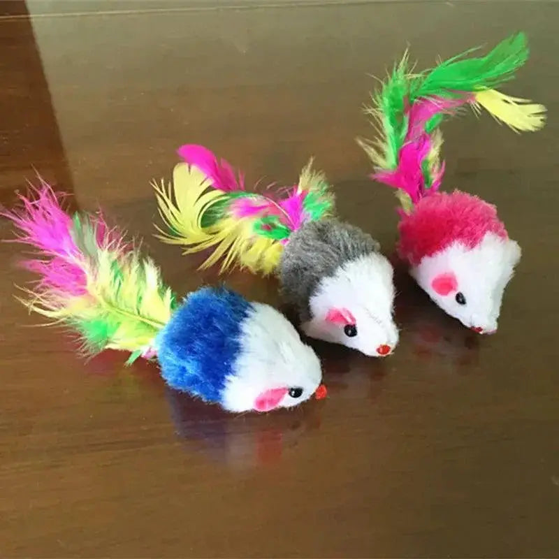 Cute Feather Cat Toys Interactive Training Supplies For Pets